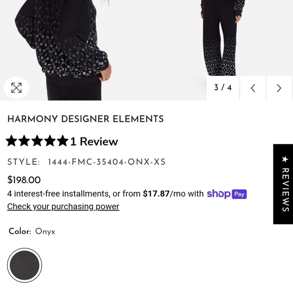 NWT Lauren Moshi Designer Elements hoodie - Picture 5 of 11